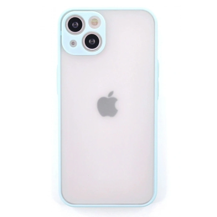 Durukar®  iPhone 15 Plus Kılıf Montreal Silikon Kapak - Turkuaz