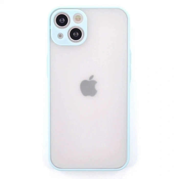 Durukar®  iPhone 15 Plus Kılıf Montreal Silikon Kapak - Turkuaz