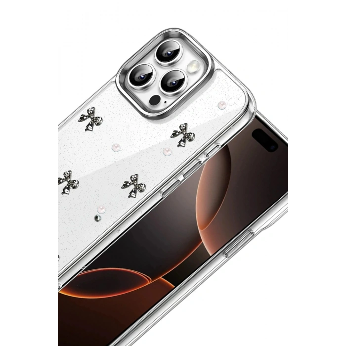 Durukar® iPhone 15 Pro Bow Patterned Case - Design 8