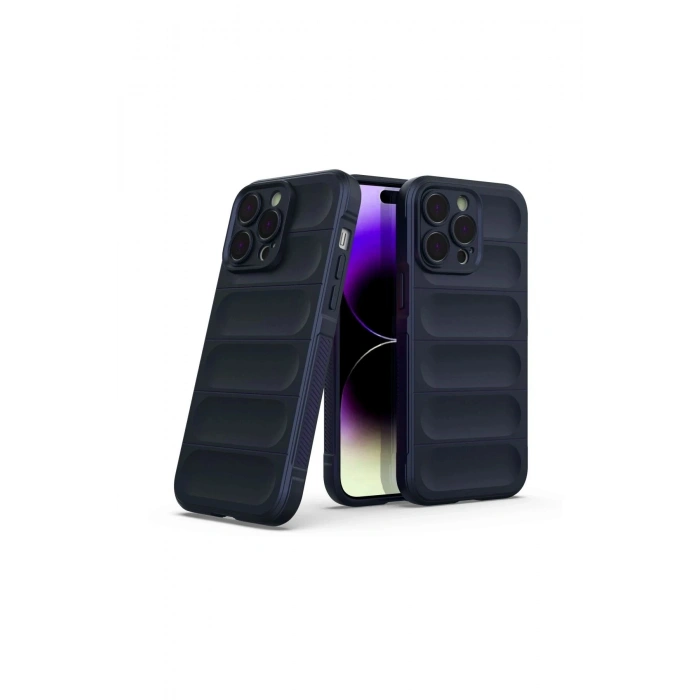 Durukar®  iPhone 15 Pro Kılıf Optimum Silikon - Lacivert