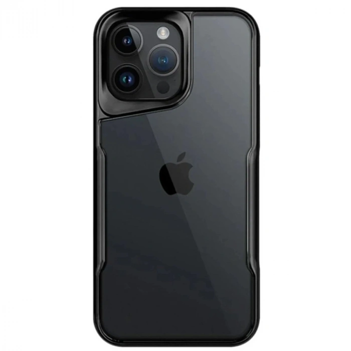 Durukar®  iPhone 15 Pro Max Kılıf Boyi Silikon Kapak - Siyah