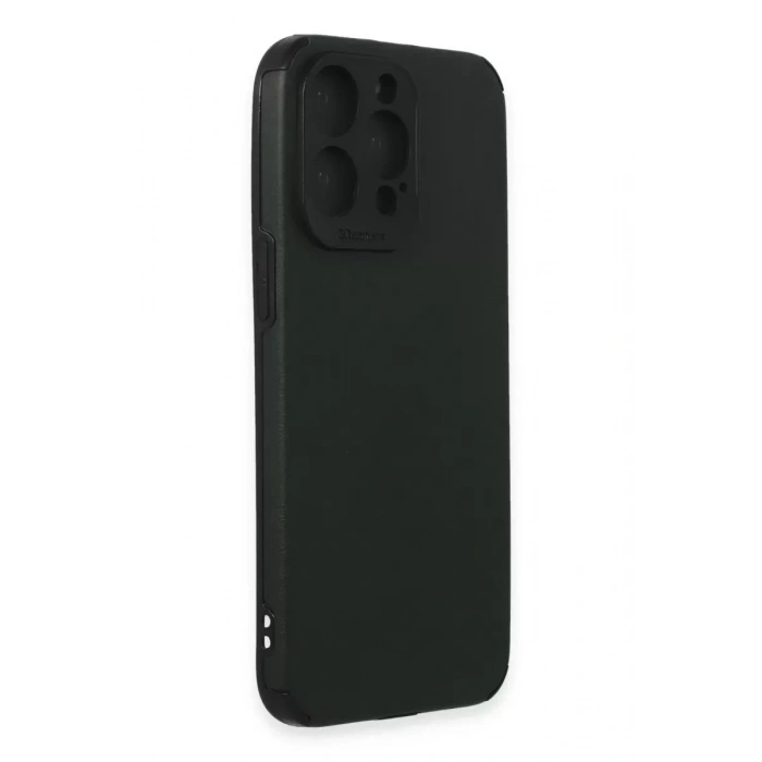 Durukar®   iPhone 15 Pro Max Kılıf Loop Deri Silikon - Yeşil