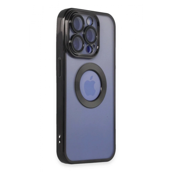 Durukar®  iPhone 15 Pro Max Kılıf Slot Silikon - Siyah