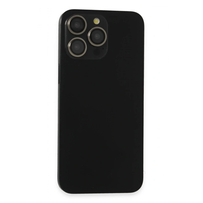 Durukar®  iPhone 15 Pro Max PVD Metal Kamera Lens - Gümüş