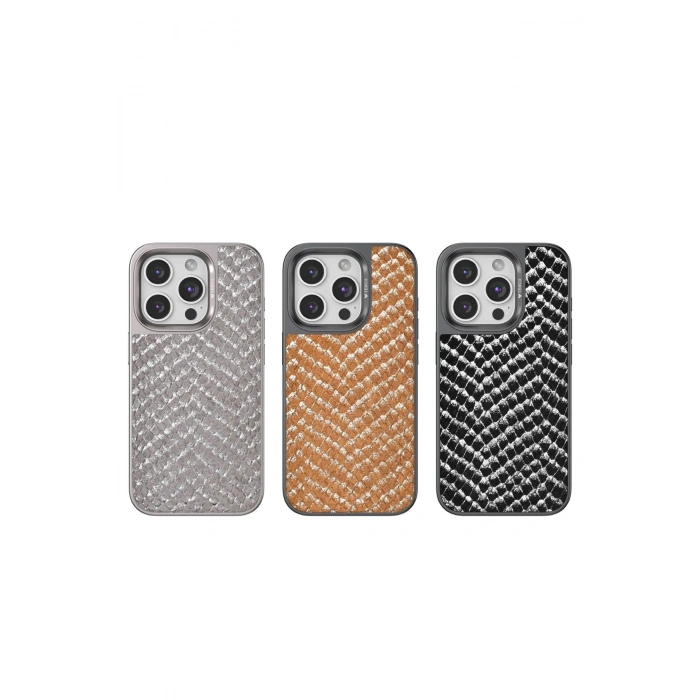 Durukar®  iPhone 15 Pro Max Viper Kapak - Kahverengi