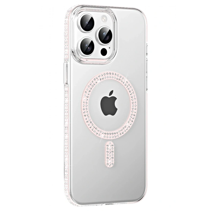 Durukar® iPhone 15 Pro Move Stone MagSafe Case - Silver