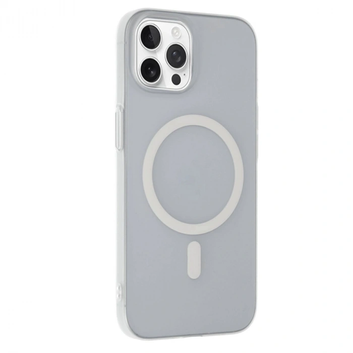 Durukar®  iPhone 15 Pro Tuna PC Slim Magsafe Kapak - Şeffaf