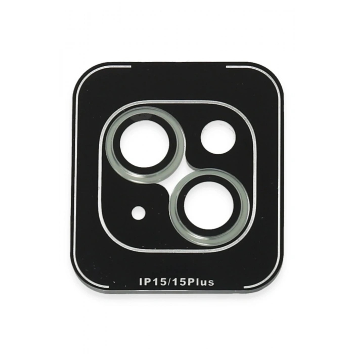 Durukar®  iPhone 15 PVD Metal Kamera Lens - Açık Yeşil