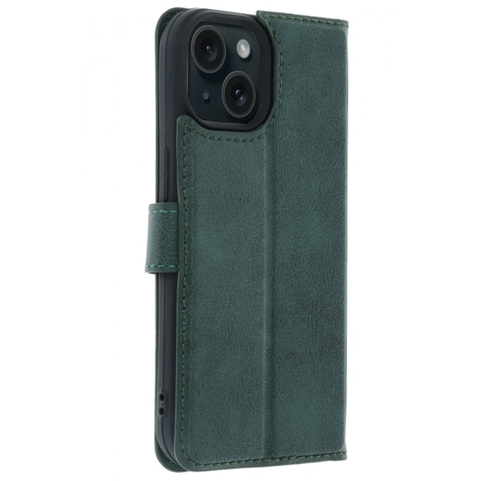 Durukar® iPhone 15 Trend S Plus Flip Case - Green