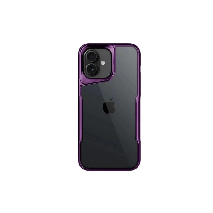 Durukar®  iPhone 16 Kılıf Boyi Silikon Kapak - Derin Mor