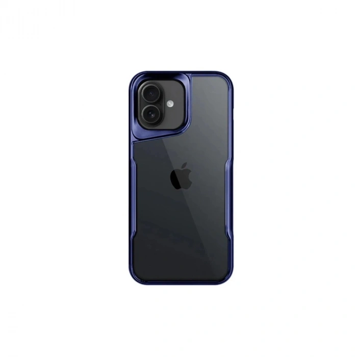 Durukar®  iPhone 16 Kılıf Boyi Silikon Kapak - Lacivert