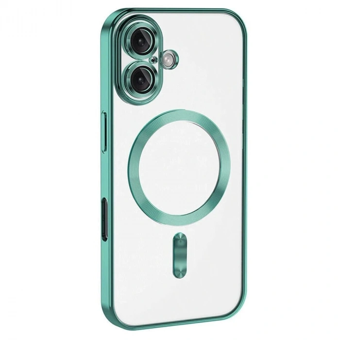 Durukar®  iPhone 16 Kılıf Kross Magneticsafe Kapak - Turkuaz