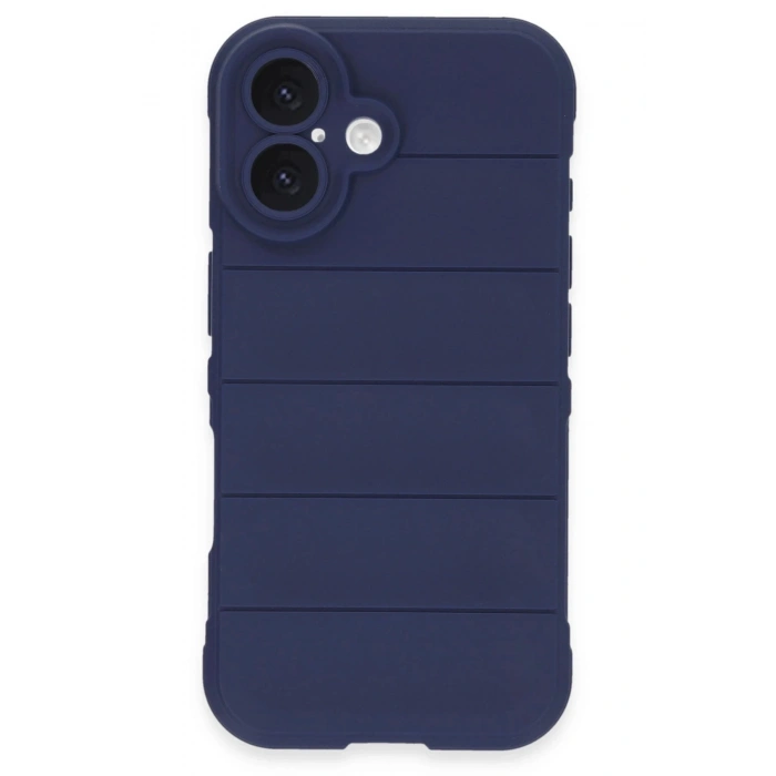 Durukar®  iPhone 16 Kılıf Optimum Silikon - Lacivert