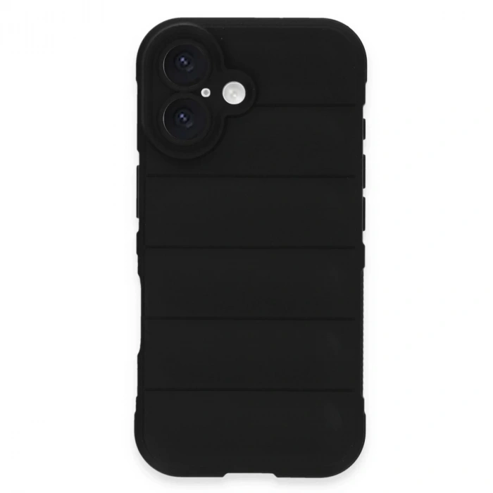 Durukar®  iPhone 16 Kılıf Optimum Silikon - Siyah