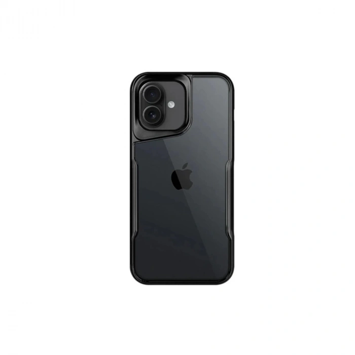 Durukar®  iPhone 16 Plus Kılıf Boyi Silikon Kapak - Siyah