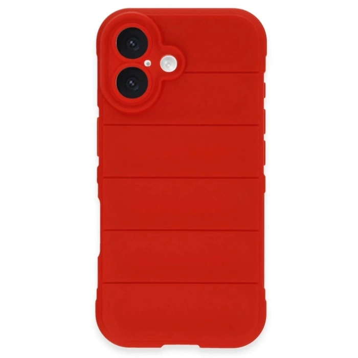 Durukar®  iPhone 16 Plus Kılıf Optimum Silikon - Kırmızı