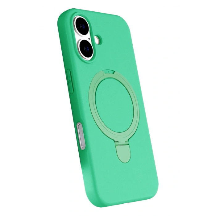 Durukar®   iPhone 16 Plus Regal Magsafe Standlı Kapak - Yeşil