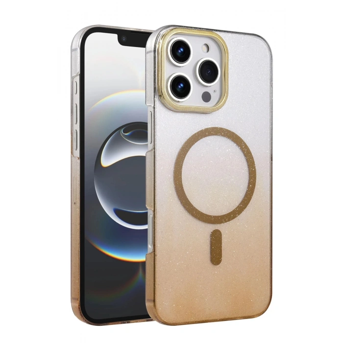 Durukar® iPhone 16 Pro Glossy Magsafe Cover - Desert Titanium