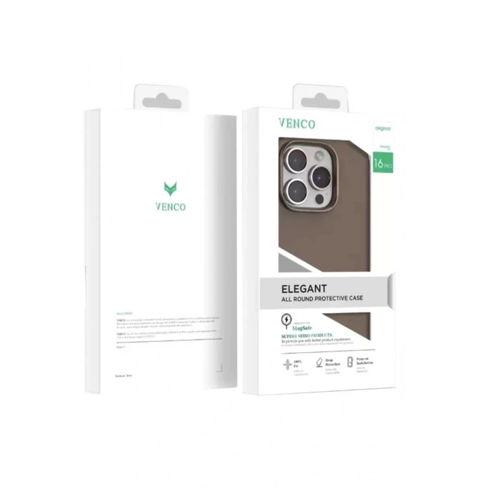 Durukar®   iPhone 16 Pro Jinta Magsafe Kapak - Siyah