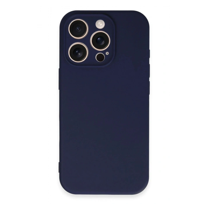 Durukar®  iPhone 16 Pro Kılıf First Silikon - Lacivert