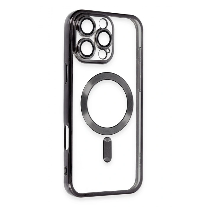 Durukar®  iPhone 16 Pro Kılıf Kross Magneticsafe Kapak - Siyah