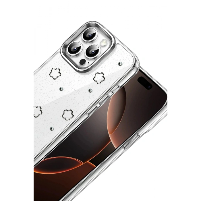 Durukar®   iPhone 16 Pro Max Fiyonk Desenli Kapak - Desen 2