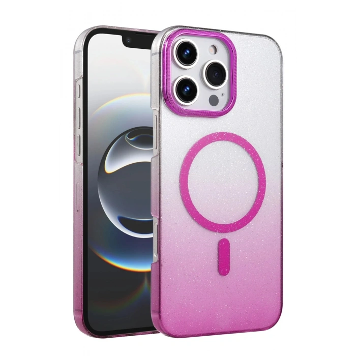 Durukar® iPhone 16 Pro Max Glossy Magsafe Cover - Purple