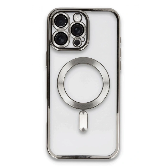 Durukar®  iPhone 16 Pro Max Kılıf Kross Magneticsafe Kapak - Titan Gri