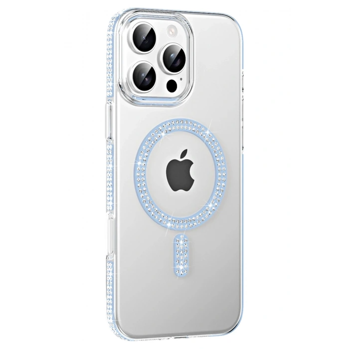 Durukar® iPhone 16 Pro Max Move Stone Magsafe Case - Blue