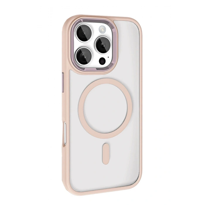 Durukar®   iPhone 16 Pro Max Terea Magsafe Kapak - Pembe