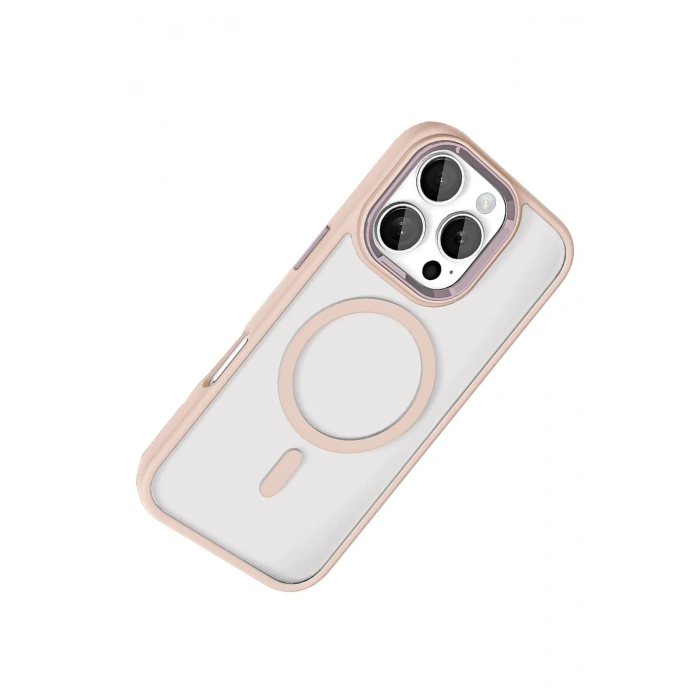 Durukar®   iPhone 16 Pro Max Terea Magsafe Kapak - Pembe