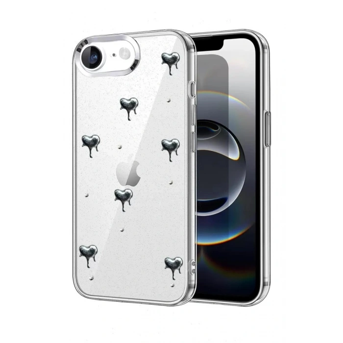Durukar®   iPhone 16E Fiyonk Desenli Kapak - Desen 1