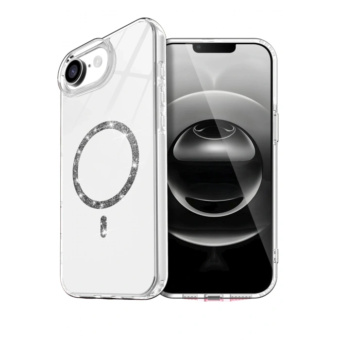Durukar® iPhone 16E Live Diamond Magsafe Case - Clear