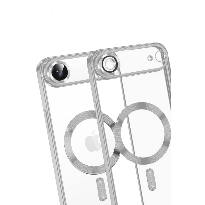 Durukar®   iPhone 17 Air Kross Magneticsafe Kapak - Gümüş