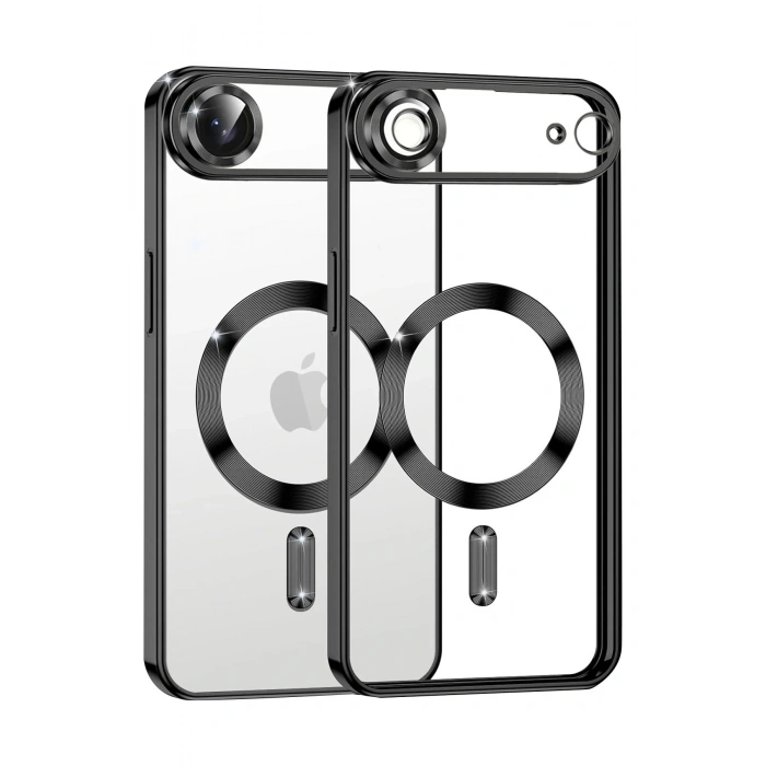 Durukar®   iPhone 17 Air Kross Magneticsafe Kapak - Siyah