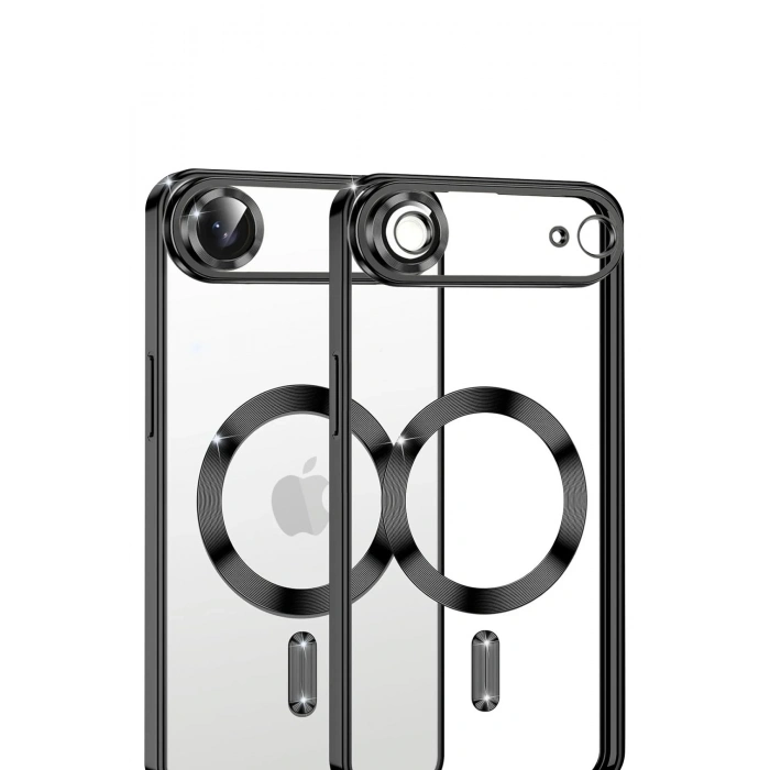Durukar®   iPhone 17 Air Kross Magneticsafe Kapak - Siyah