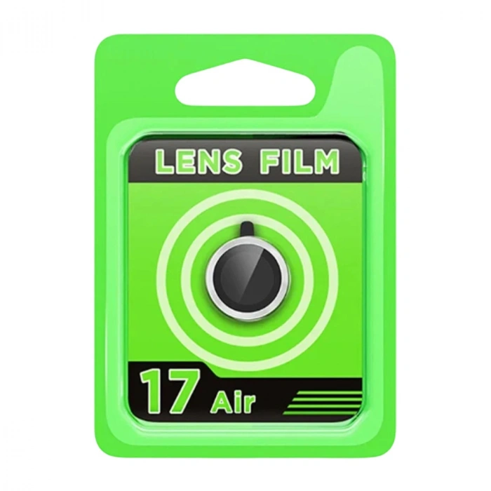Durukar®   iPhone 17 Air Raze Metal Kamera Lens - Gümüş