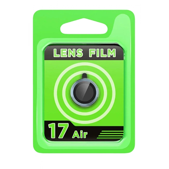 Durukar®   iPhone 17 Air Raze Metal Kamera Lens - Mavi
