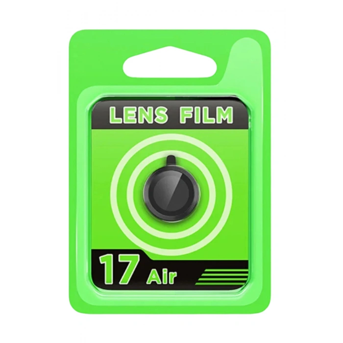 Durukar®   iPhone 17 Air Raze Metal Kamera Lens - Siyah