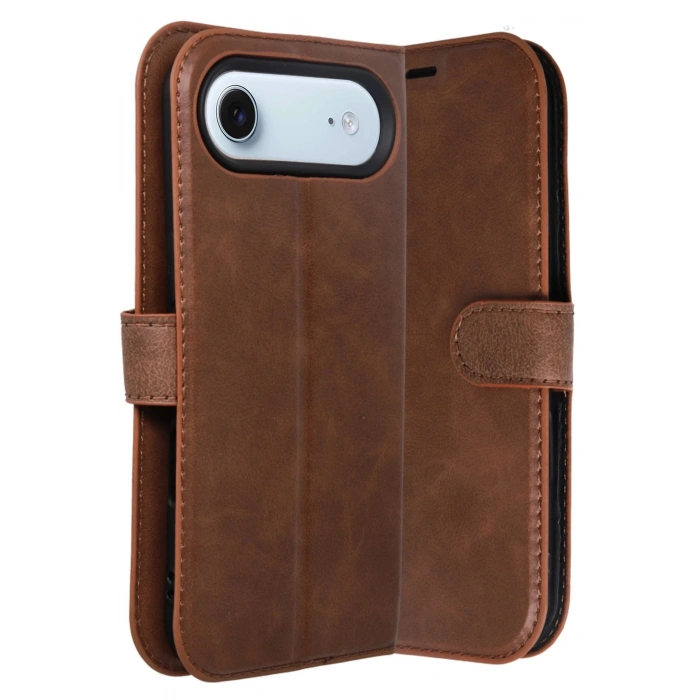 Durukar®   iPhone 17 Air Trend S Plus Kapaklı Kılıf - Taba