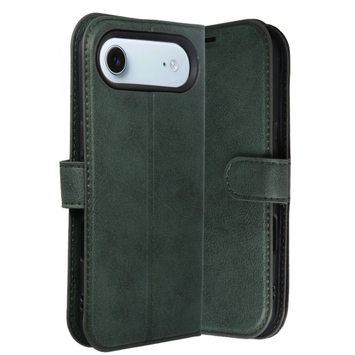 Durukar®   iPhone 17 Air Trend S Plus Kapaklı Kılıf - Yeşil