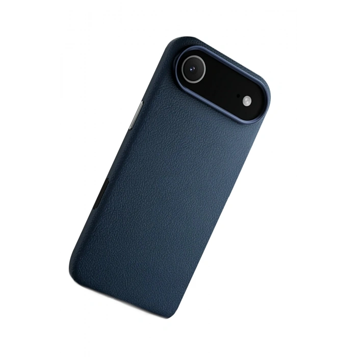 Durukar®  iPhone 17 Air Wonder Deri Magsafe Kapak - Lacivert