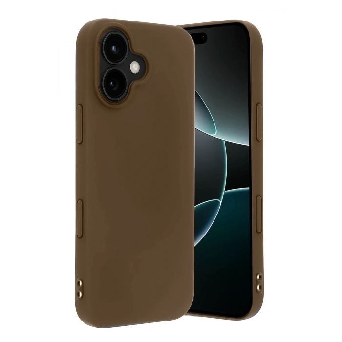 Durukar®   iPhone 17 First Silikon - Kahverengi