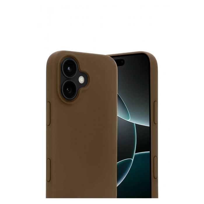 Durukar®   iPhone 17 First Silikon - Kahverengi