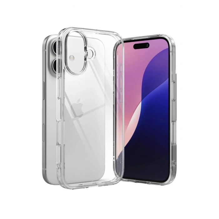 Durukar®   iPhone 17 Lüx Şeffaf Silikon - Şeffaf