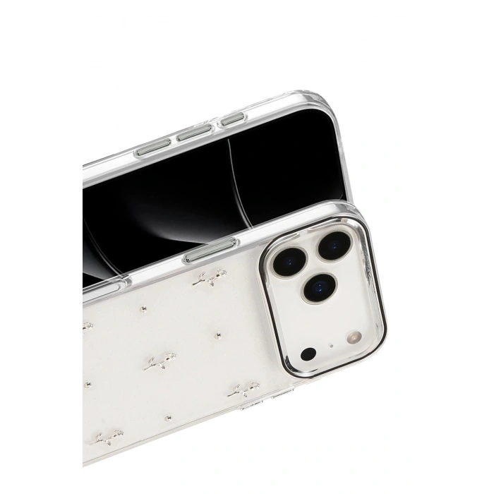 Durukar®   iPhone 17 Pro Fiyonk Desenli Kapak - Desen 4
