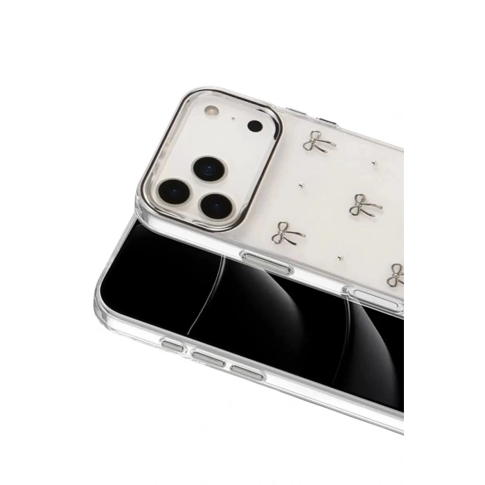 Durukar®   iPhone 17 Pro Fiyonk Desenli Kapak - Desen 5