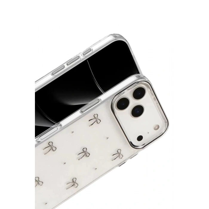 Durukar®   iPhone 17 Pro Fiyonk Desenli Kapak - Desen 5