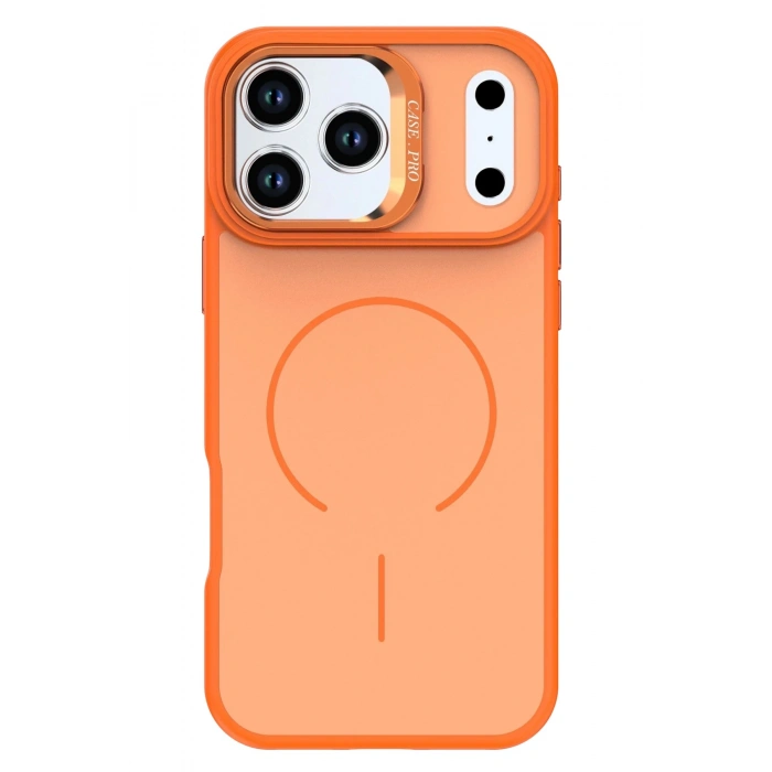 Durukar®   iPhone 17 Pro Flexa Magsafe Kapak - Turuncu