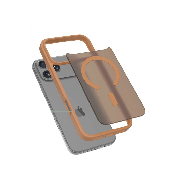 Durukar®   iPhone 17 Pro Jota Magsafe Kapak - Çöl Titanyum